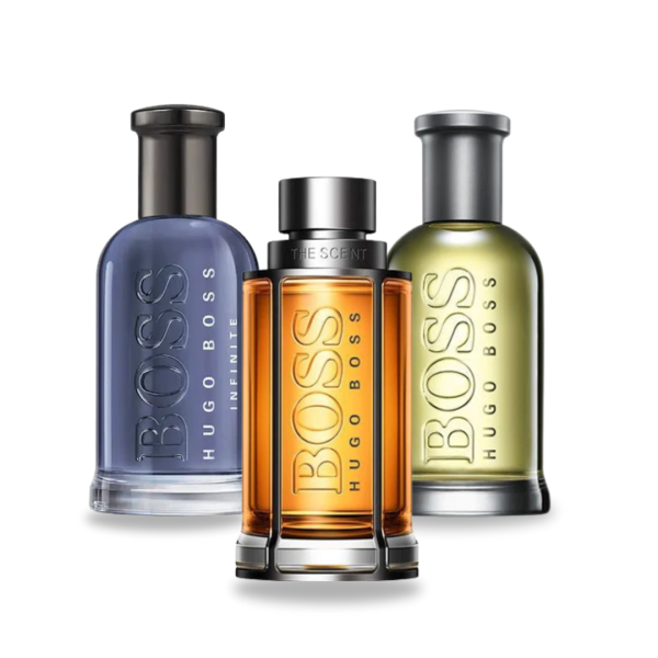 Set mit 3 Düften: BOSS BOTTLED, BOSS THE SCENT und BOSS BOTTLED INFINITE – je 100 ml